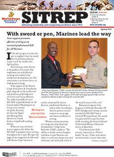 .. Continue Reading > Marines read to lead with your help!