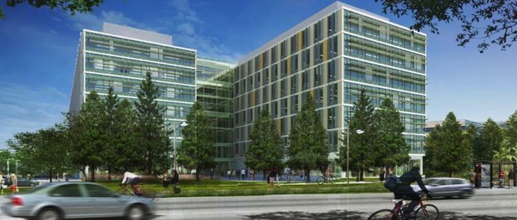 Genentech New building features Tallest building on campus (7 stories) Meets or exceeds energy directives, including