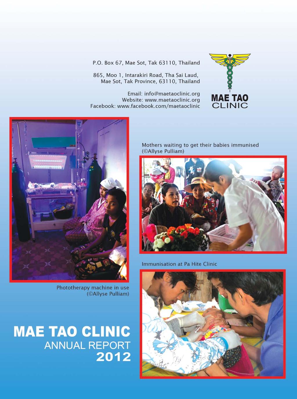 32 Mae Tao Clinic