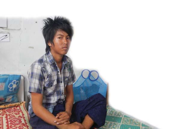 MYO MIN S STORY - SURGICAL PATIENT Myo Min is an 18 year-old man from the Irrawaddy division, Burma. Three months ago Myo Min left his parents and younger sister in Burma to work in Mae Sot.