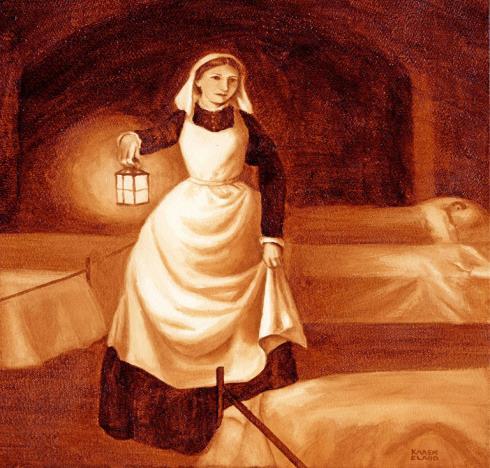 History of the Role Florence Nightingale Early persistence in the 1800 s of learning basic care and methods of instruction, led to her being appointed superintendent of Upper Harley Street Hospital