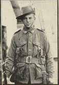 killed in action 7 June 1917, aged 23 (Tasmanian Mail) Background: Troops billeted in a sunken road near Bullecourt,