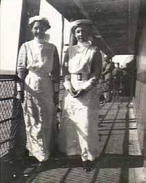 Matron Jean Miles Walker served throughout the war in Egypt, England, France and on hospital ships.