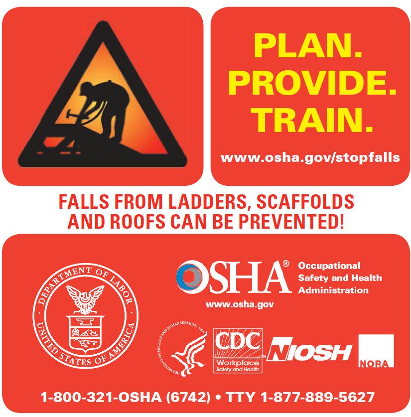 10/15/2014 Safety Stand-Down Purpose: Raise awareness of preventing falls.