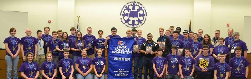 Introductions Team 3176 represents Brownsburg High School in the series of FIRST Robotics Challenge (FRC) For Inspiration