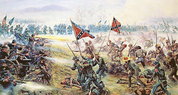 Americans at War Many Americans on both sides suffered hardships during the Civil War. Life on the battlefield and at home was extremely harsh.