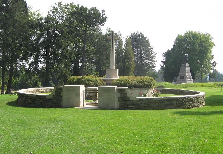 The CWGC s Hunters Cemetery.