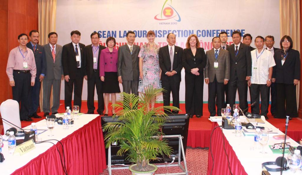 To develop cooperation in Labour Inspection across the ASEAN Labour Ministries Major Regional