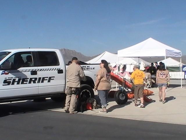 and on Sunday October 17 from   The event included the El Paso County Sheriff s Office Command Post, SWAT Armored Truck, Search and Rescue Truck, 2 Search and Rescue