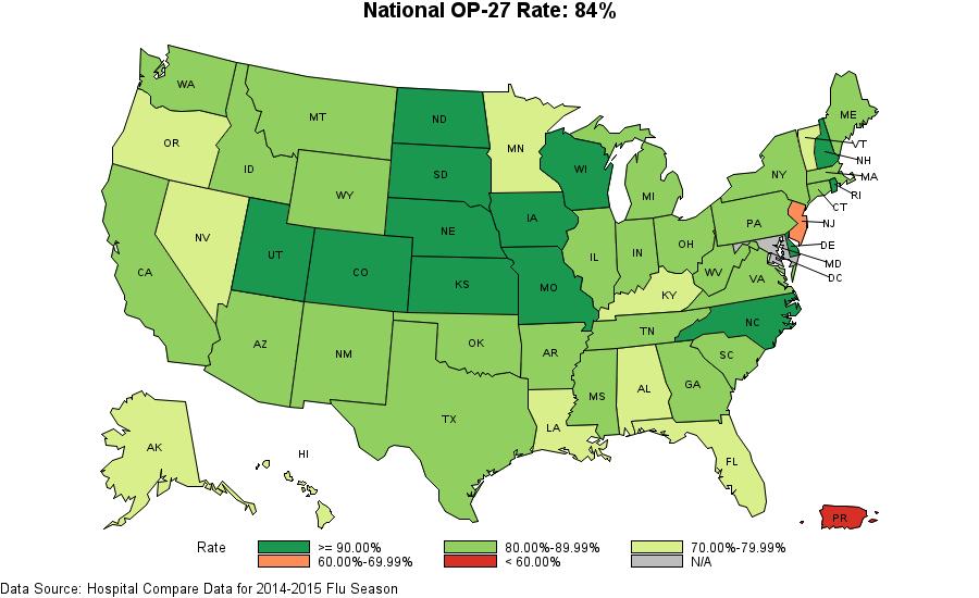 OP-27 Rate by State for
