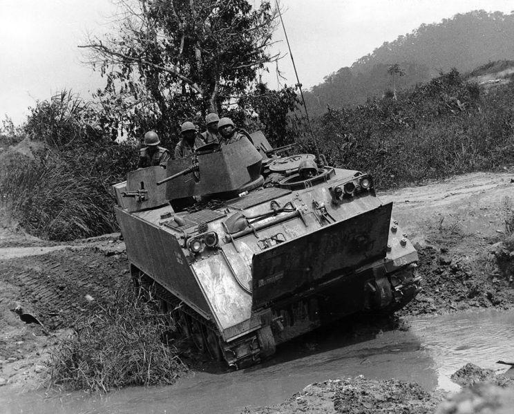 Armored cavalry assault vehicle. Vietnam. 1966. U.S. Army. Wikimedia. Bibliography Beattie, Keith, The Scar That Binds: American Culture and the Vietnam War (N.Y. Univ. Press 2000).