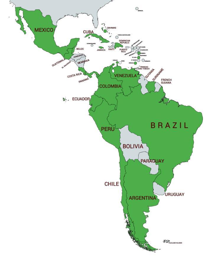 Latin American countries that have used/use the FDES (Preliminary results) Country Have used/uses the FDES Publishes Compendia/st atsbases with FDES Stucture Argentina Yes Yes Belize Yes No Brazil