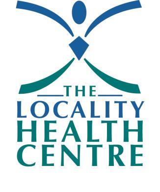 Locality Health Centre Information Booklet The Locality Health Centre 68