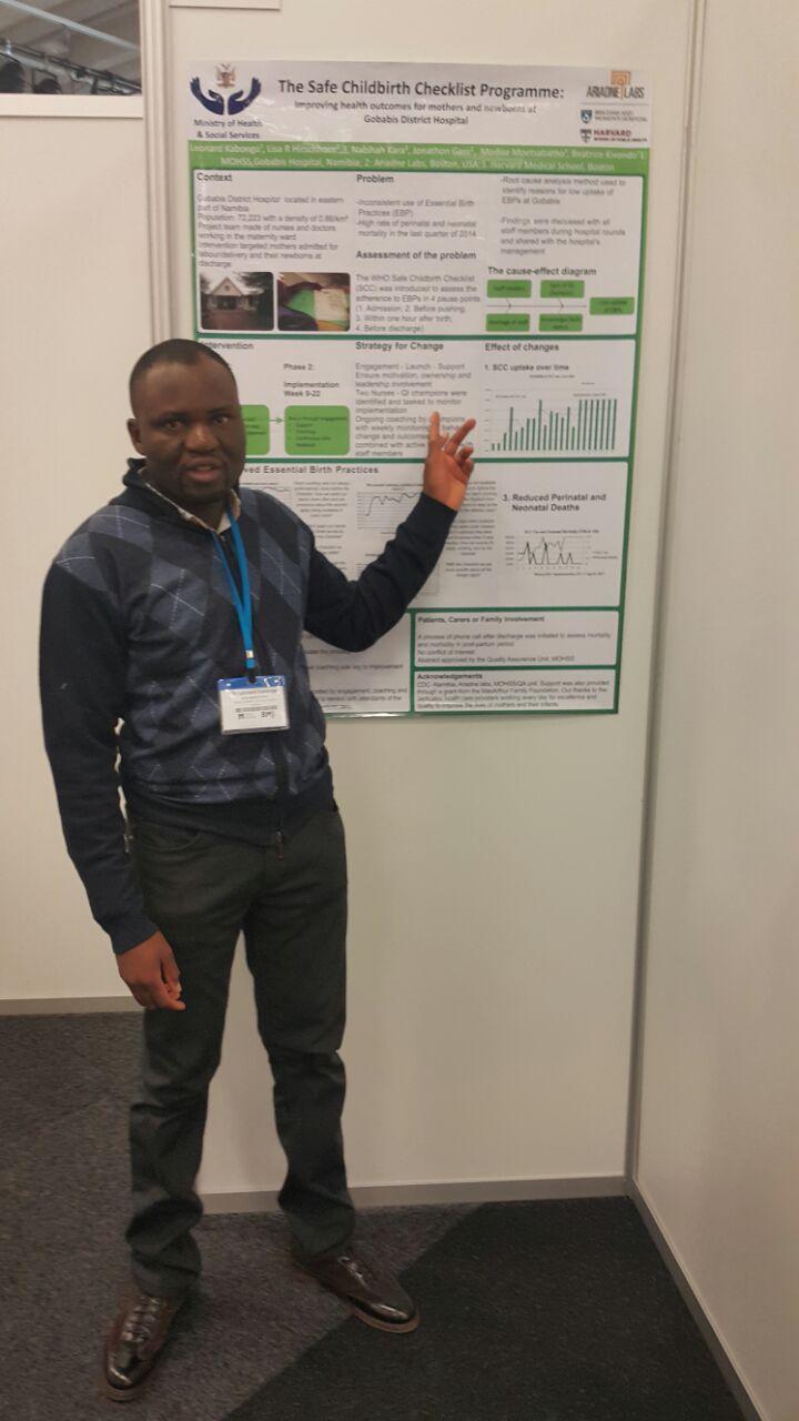 Poster presentation was shared at the International forum on quality and safety in