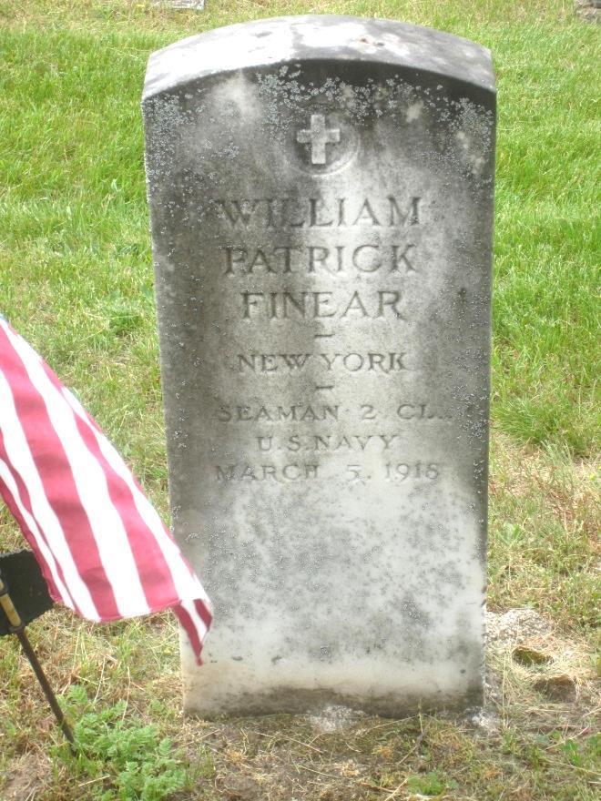 Finear, William Patrick St. Patrick s Cemetery. Village of Victor Findagrave.com on the Internet at: http://www.findagrave.com/cgib