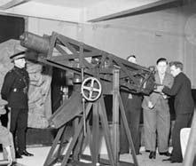 Twenty four anti-aircraft regiments of the Royal Artillery and thirty searchlight regiments of the Royal Engineers were formed.
