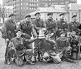Competitions 32 Assault boats crossing the Thames, 1961 Courage Trophy winners 3rd Battalion The Queen s Surreys from Kingston, 1964 The Courage Trophy competition began in 1961, and was originally