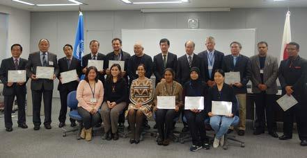 In Japan, participants from Afghanistan, Bhutan, Cambodia, Indonesia, Lao PDR, Mongolia, Myanmar, Nepal, Sri Lanka, Thailand, and Vietnam attended the first NSDS regional training course in December