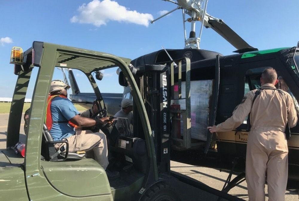 Disaster Relief Efforts As expected, DLA Disposition Services pitched in and joined the disaster relief efforts across all the United States of America.
