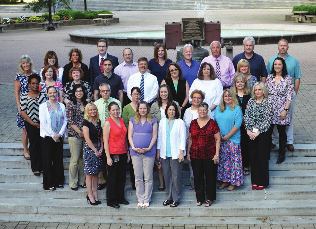 The Purchasing Division staff, pictured above in a June 2017 photo, works closely with our designated agency procurement officers to provide the commodities and services needed to maintain and
