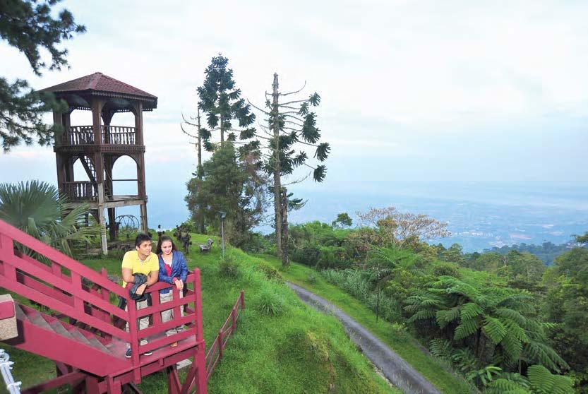 Tourist Destinations (North Bound) EXIT 146 CHANGKAT JERING Bukit Larut EXIT 146 CHANGKAT JERING 10KM Standing at 1,250m above sea level, Bukit Larut is the dampest area in the
