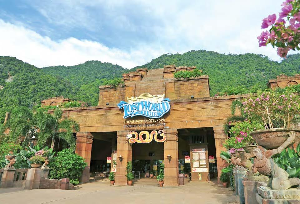 Fill of adventurous and interesting activities, the Lost World of Tambun is