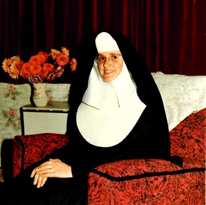 Sister Maura in 1966 on her first