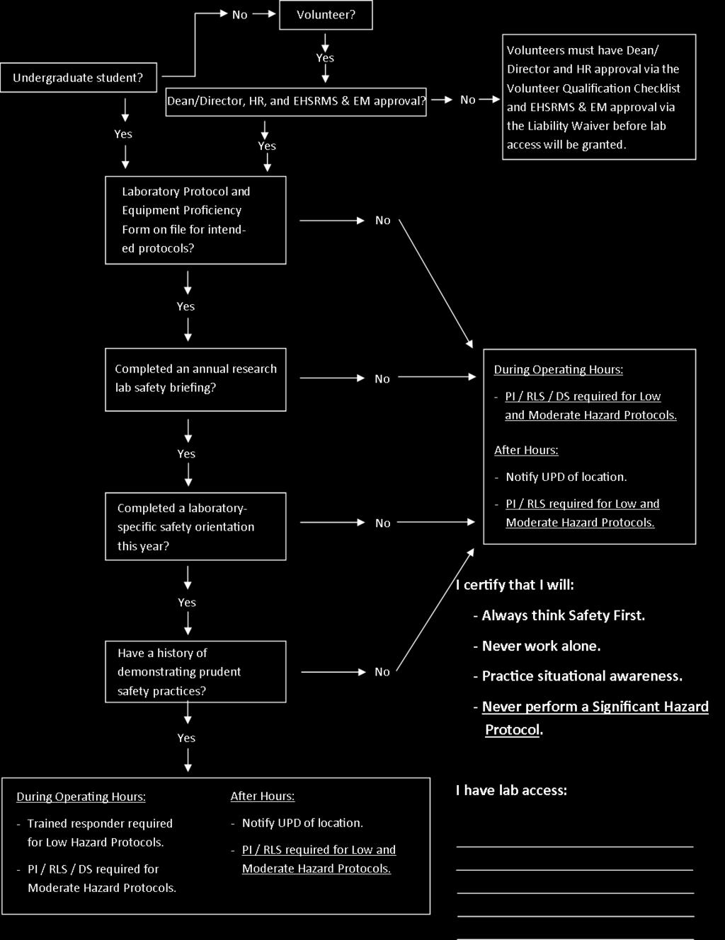 15 Appendix G - Flow Chart for Minors of
