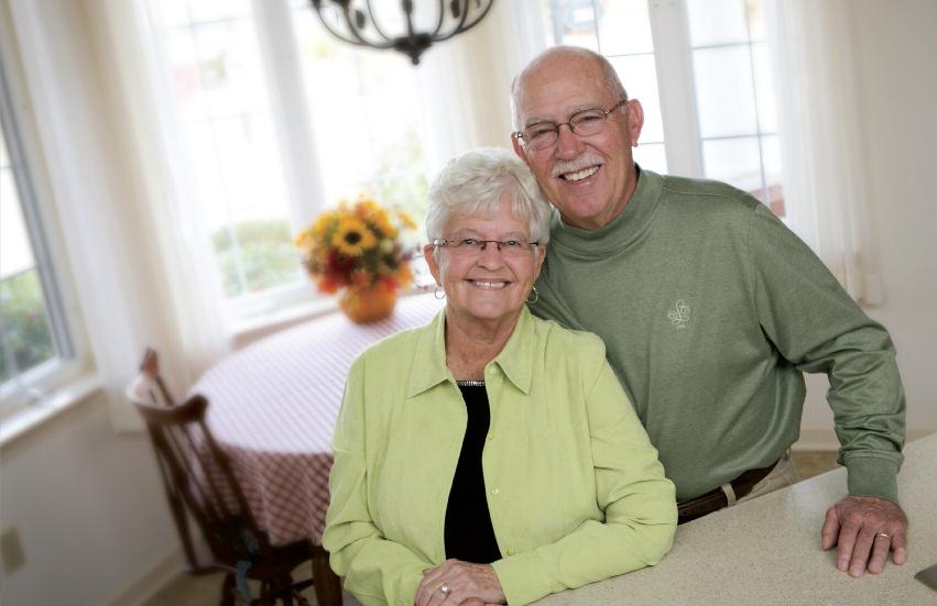 THROUGH THE DEDICATION OF CARING AND COMPASSIONATE INDIVIDUALS Like many couples, Bill and Kitty Gamber have experienced cancer with their family and loved ones.