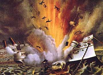 Interests in Cuba Feb 1898: Disaster USS Maine exploded