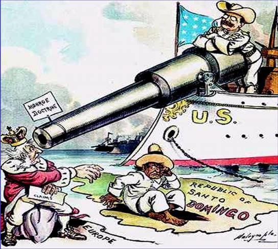 Theodore Roosevelt 1902 1903: Venezuela Crisis European blockade to force Venezuela to pay foreign war debts 1904: Roosevelt Corollary Issued Chronic wrongdoing, or an impotence which results in a
