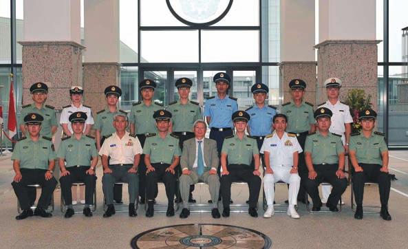 Topics Young Chinese Officers Visit Japan Young Chinese officers with the President of the National Defense Academy of Japan.