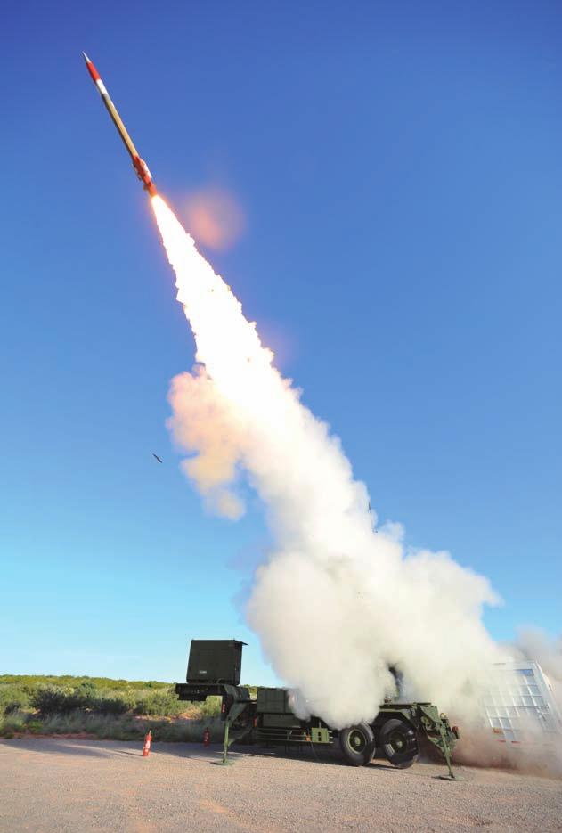 Special Feature Successful PAC-3 Flight Test The Air Self-Defense Force conducted a flight test of the Patriot system (PAC-3) a system upgraded with ballistic missile defense capabilities at White