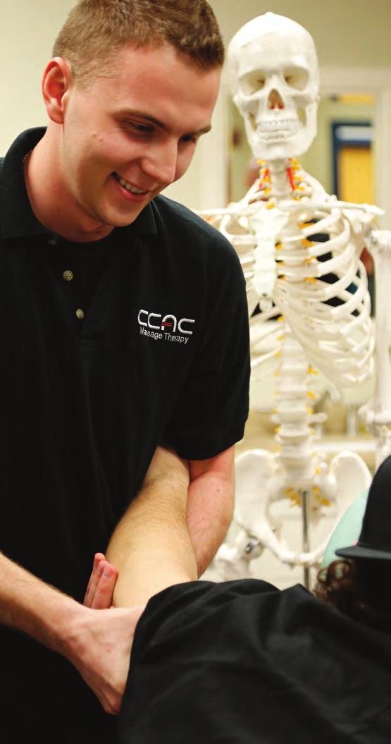 REHABILITATIVE THERAPIES MASSAGE THERAPIST Associate of Science Degree & Certificate Programs This program is designed for individuals who are interested in promoting health and wellness and who