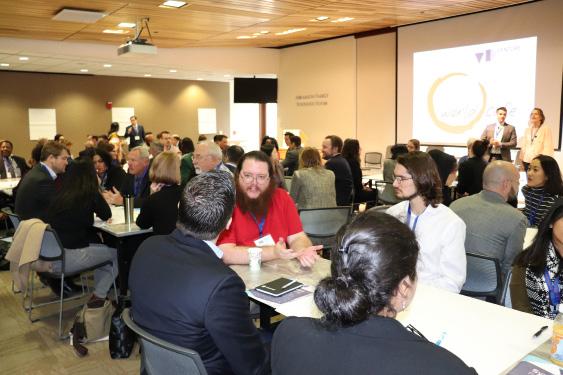 entrepreneurs, impact investors, and others launched at the Venture Peacebuilding Symposium.