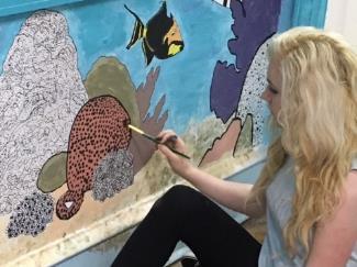Other School Projects Eagle Academy s Sustainable Murals
