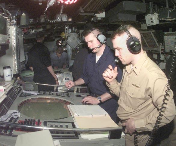 Doyne Processing information on USS Philippine Sea. U.S. Navy (Renso Amariz) Tactical satellite during Joint Guardian. functional or service component operations center in the same way.