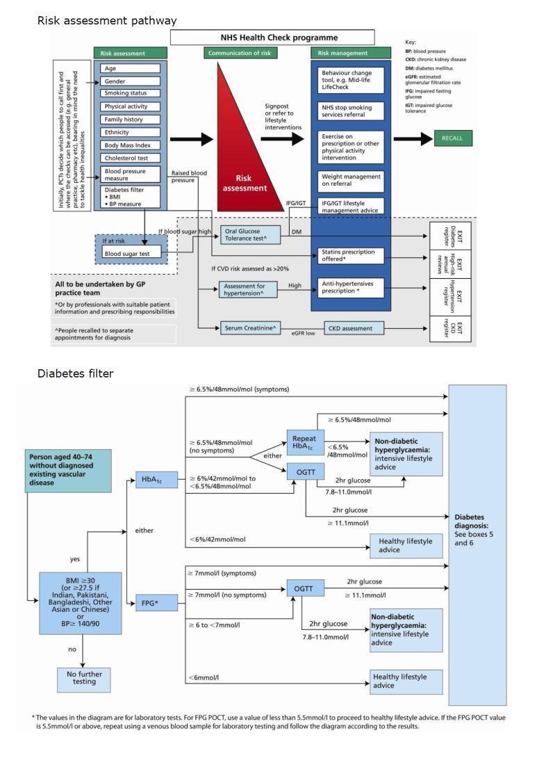 Logical Approach Demonstrates a logical process to problem solving 3.6 The following diagrams describe the risk assessment pathway and the diabetes filter: 6.