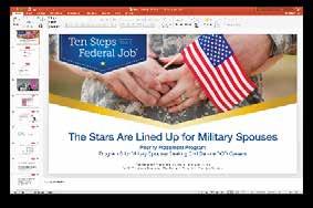 (2) An in-depth look at Military Spouse Preference and the PPP-S Program with a section titled, The Stars are Lined up For Military Spouses.