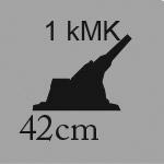 5cm and 42cm Siege-Artillery units can only bombard if an HQ is adjacent to the targeted Fortress unit or its Fortified Camp. 13.2.3 Preparatory Bombardment Facilitation: Siege-Artillery units can only participate in a Prep Bombardment (13.