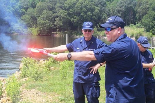 Festus Burchfield, BCT Coordinator, advised Lexington County Sheriffs Department (LCSD) of the flare shoot,