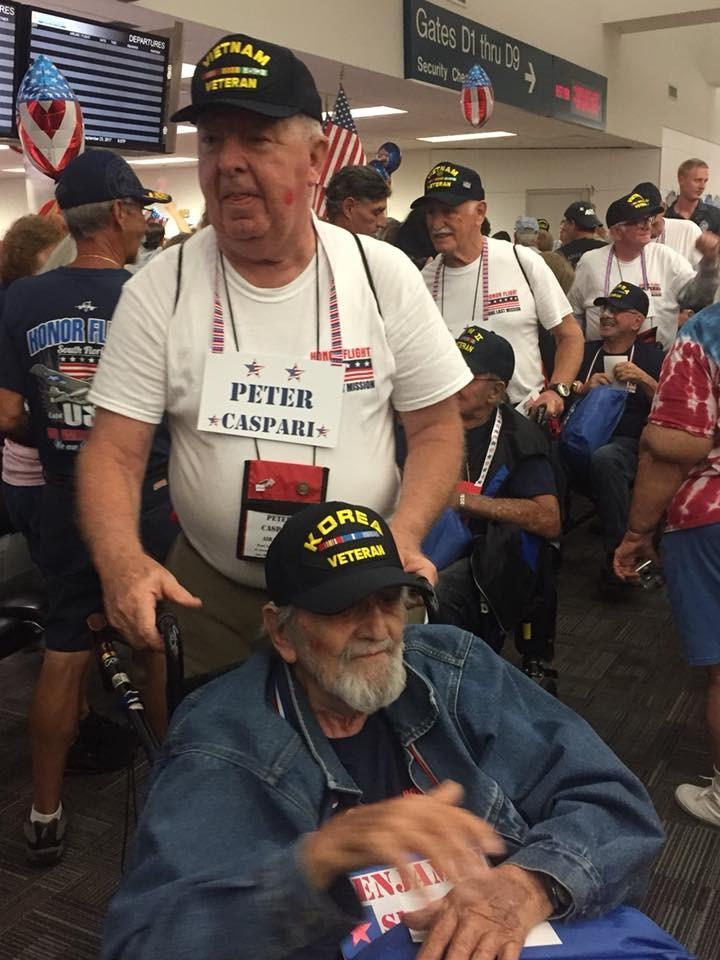 Photos by Carolyn Burns and Shelley Beck To find out how you can get involved, visit Honorflightsouthflorida.