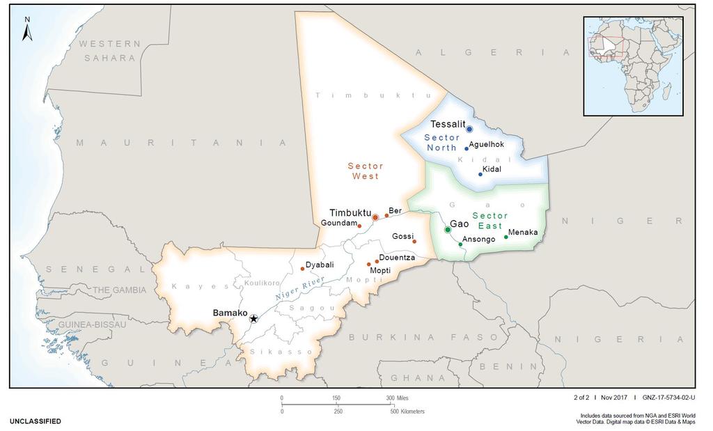 Background 5. Mali is the eighth largest country in Africa and its capital Bamako is one of the fastest growing cities on the continent. Mali s population of 18 million is projected to double by 2035.