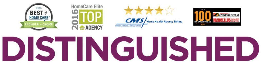 HNA Home Health National Recognition as a Home Care Elite Top Agency for 11 consecutive years, indicating we are a top 25% performer in the nation, which is especially impressive considering that we