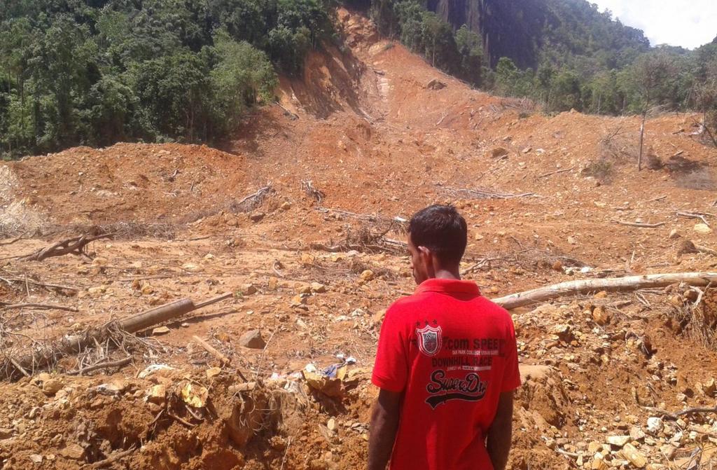 Way forward This is image of a young man from Kalutara district, who has lost his mother and two sisters by this cruel landslide and flood.