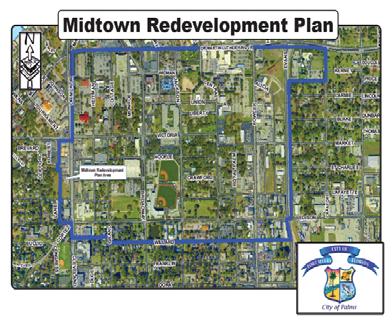 new development; providing roads, water, sewers & stormwater drainage to accommodate new growth; and insuring that Midtown supports Downtown and doesn t replace it.