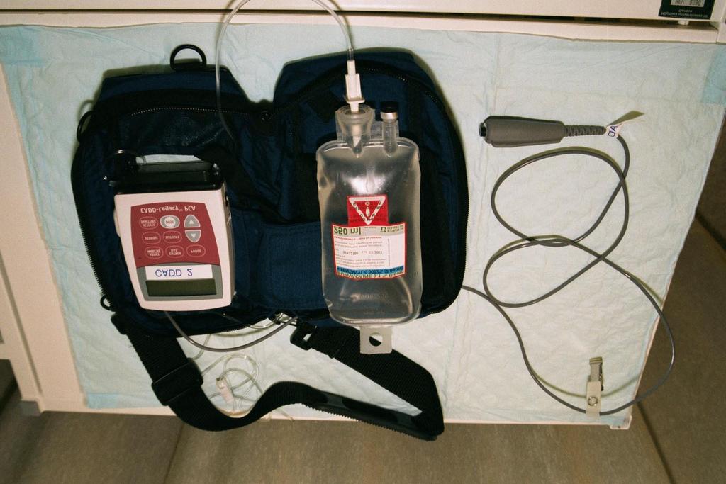Morphine 100mg bags In preparation: Heparin bags