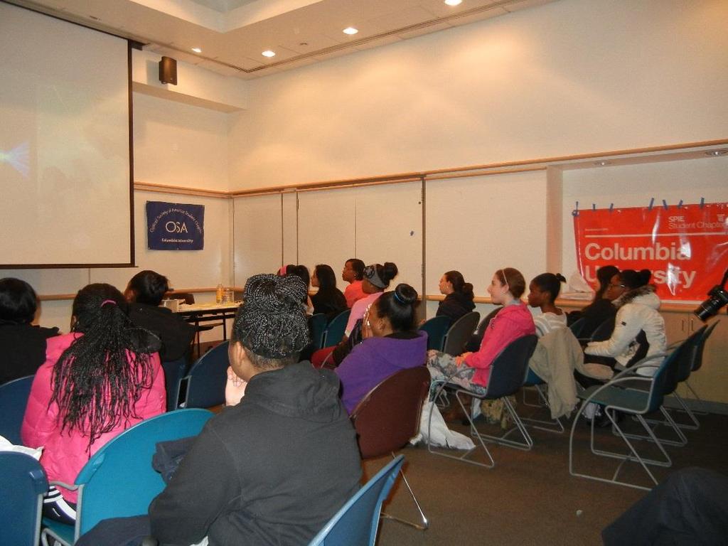 On September 20, 2014 the student chapter ran a workshop in conjunction with the Johns Hopkins Center