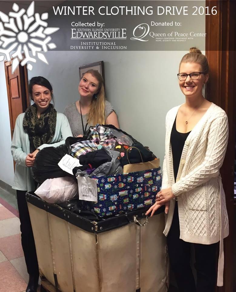 EMBRACING DIVERSITY Winter Clothing Drive 2016 Thank you to everyone who