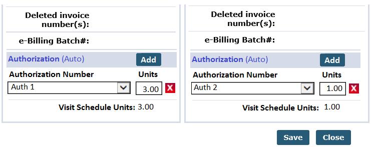 This functionality is available for both Primary and Secondary Contracts, allowing Agencies to split Authorization hours between the two: Set Primary / Secondary Authorizations The